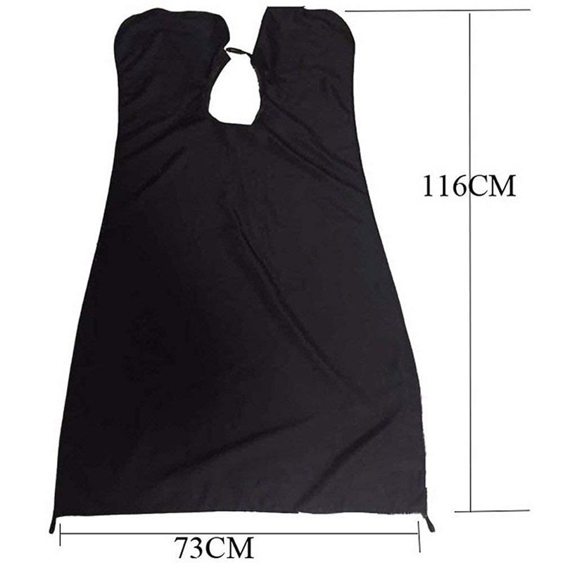 PELO Hair Cutting Sheet/Barber Haircut Apron/Cape/Sheet/Salon Hair Cutting Apron With Hair Cutting Scissors And Comb Set For Professional Salon Use Pack Of 1 - Image 4