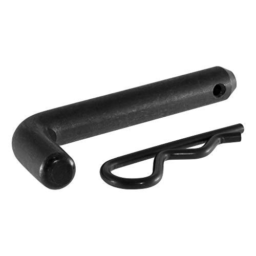CURT 21579 Black Trailer Hitch Pin  Clip 58Inch Diameter Fits 2Inch Receiver
