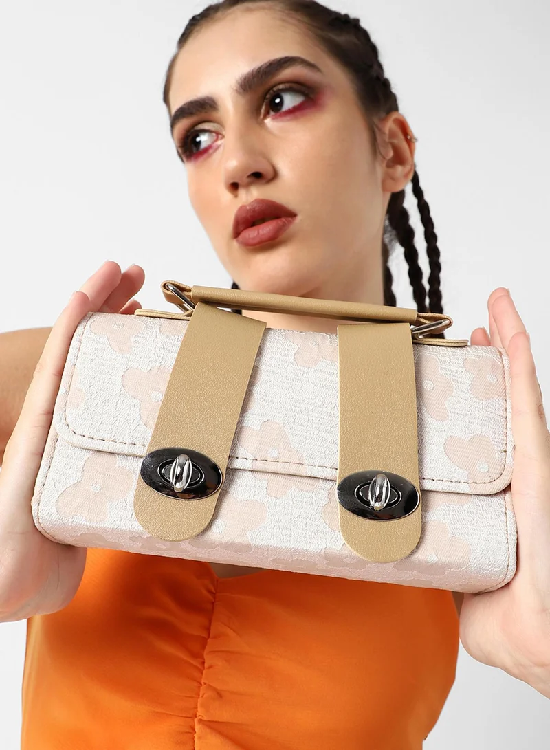 صوص هاوت Serena White & Beige Mini Bag
