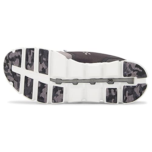 On Mens Cloud 5 Fuse Textile Eclipse Zinc Trainers 7 US - Image 3