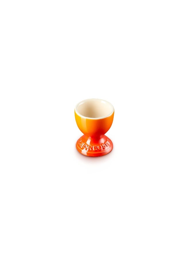Le Creuset Stoneware Egg Cup, 2", Flame - Image 1