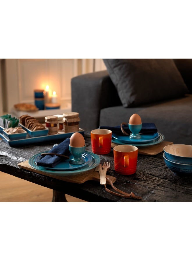 Le Creuset Stoneware Egg Cup, 2", Flame - Image 3