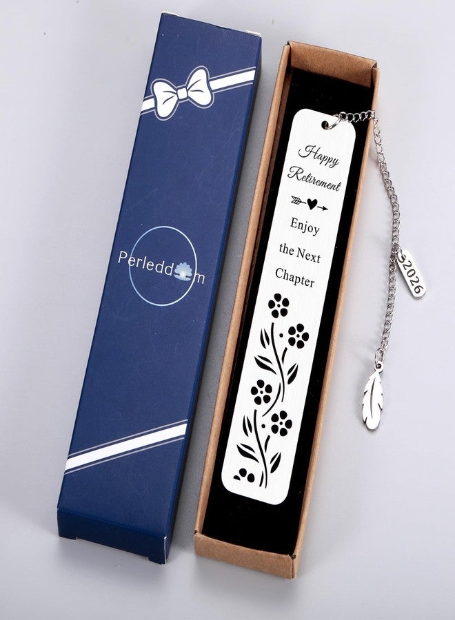 Perleddom 2026 Retirement Bookmark Gifts for Women Men Retirement Gifts for Coworker Colleague Employee Work Bestie Appreciation Gift for Retired Teacher Nurse Coach Going Away Leaving Gift for Boss Leader - Image 4