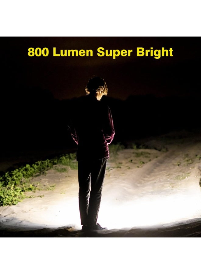 Generic Mini COB LED Keychain Flashlight – USB Rechargeable Pocket Light with 4 Modes, Carabiner Clip, Magnetic Base & Bottle Opener, Foldable Stand, Water-Resistant – Black – 1pcs - Image 5