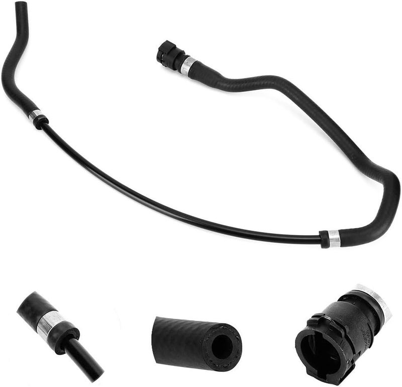 MOCW Engine Upper Radiator Coolant Expansion Tank Hose Fit for BMW 2008-2013 128i, 2006-2011 323i, 2006 325i, 325xi, 2007-2013 328i, OE # 17127618510 17127565093 - Image 1