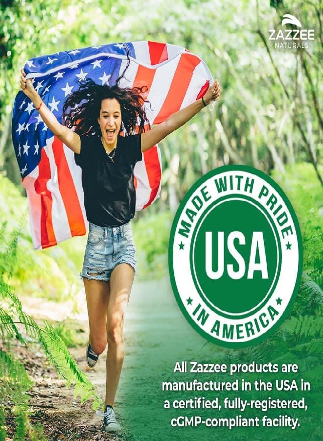 Zazzee Extra Strength Astragalus Root 20:1 Extract, 5000 mg Strength, 70% Polysaccharides, 180 Vegan Capsules, 6 Month Supply, 100% Vegetarian, Standardized and Concentrated 20X Extract, Non-GMO - Image 3