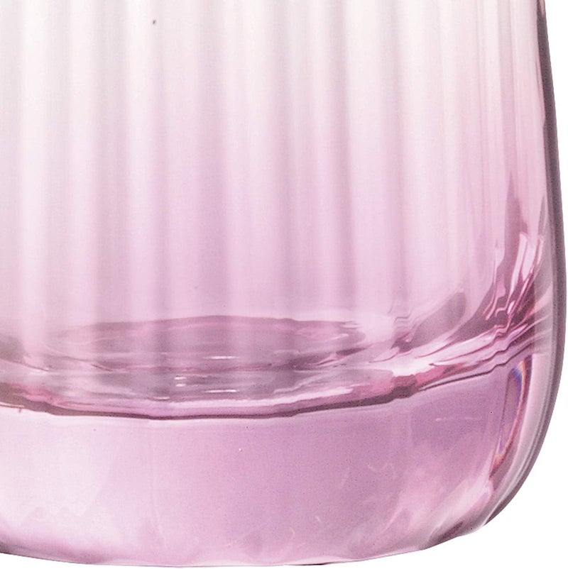 LSA Dusk 20cm Decorative Glass Vase – Elegant Pink & Grey Minimalist Flower Vase Made in Poland - Image 4