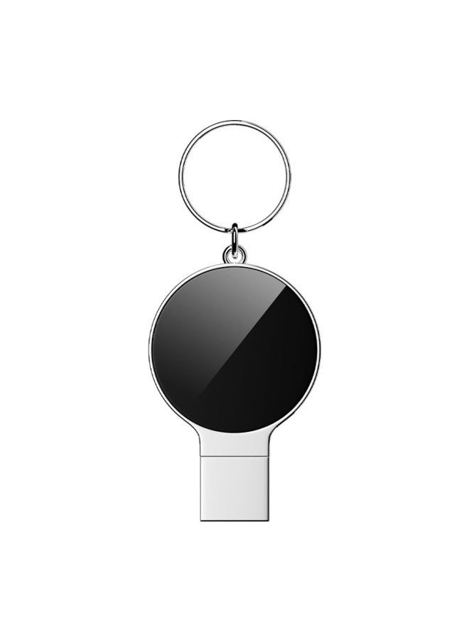 قرص فلاش USB بحروف مبتكرة عالية الجودة من الكريستال المضيء عالي السرعة للسيارة USB قرص فلاش للأعمال التجارية والمدرسة هدية قرص فلاش USB اللون: ضوء أبيض مستدير كريستال U سعة القرص: 4 جيجابايت  - Image 1
