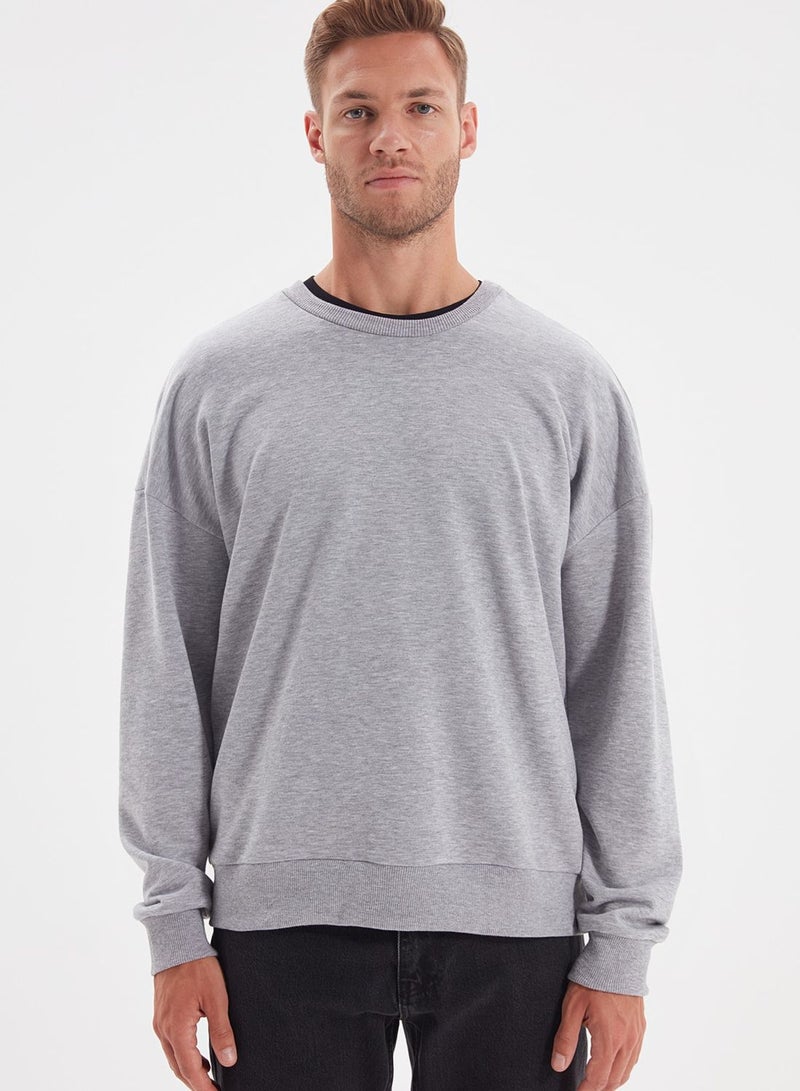 trendyol Essential Oversize Sweatshirt  - Image 1