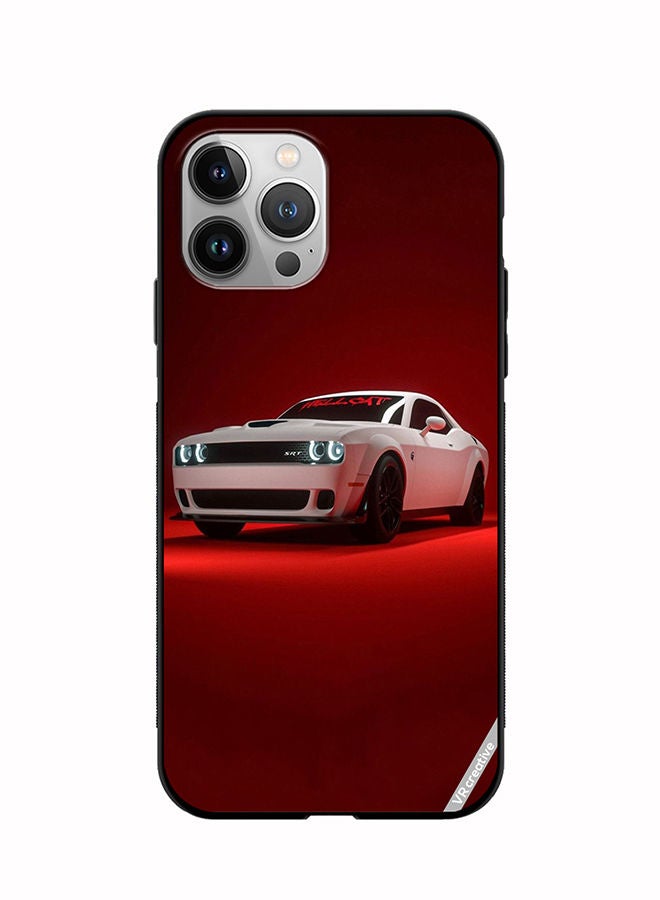 VR CREATIVE غطاء حماية لهاتف آبل آيفون 12 برو بتصميم سيارة متعدد الألوان - Image 1