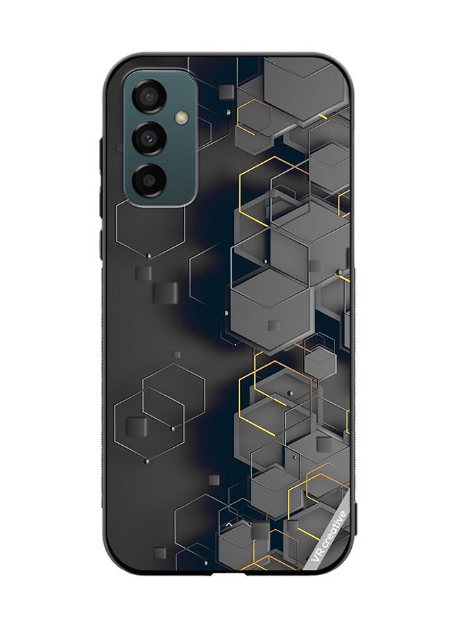 VR CREATIVE Protective Case Cover For Samsung Galaxy F23 Abstract Design Multicolour - Image 1