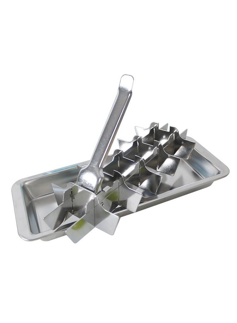 general Stainless steel ice tray quick take ice mold ice cream ice cube edible grade metal ice box - Image 1