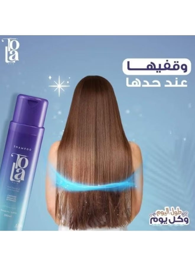 تولا شامبو تولا هير كبار 250ML+تولا لوسيون 120ML++تولا هير بديل الزيت 25 ML. - Image 3