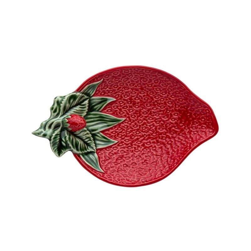 Bordallo Pinheiro Bordallo Pinheiro Strawberries Olive Dish 