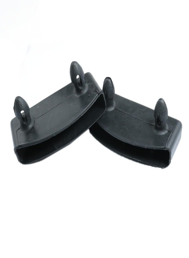 yukata 55mm × 9mm Black Plastic Bed Cover Replacement Support end Cover Bed Bracket Leg Cover Bed Center Slat Bed Bracket Leg Cover for Fixing The Bed Base of The Plank Bed 30PCS - Image 3