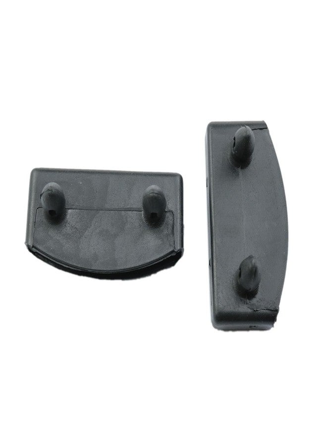 yukata 55mm × 9mm Black Plastic Bed Cover Replacement Support end Cover Bed Bracket Leg Cover Bed Center Slat Bed Bracket Leg Cover for Fixing The Bed Base of The Plank Bed 30PCS - Image 2