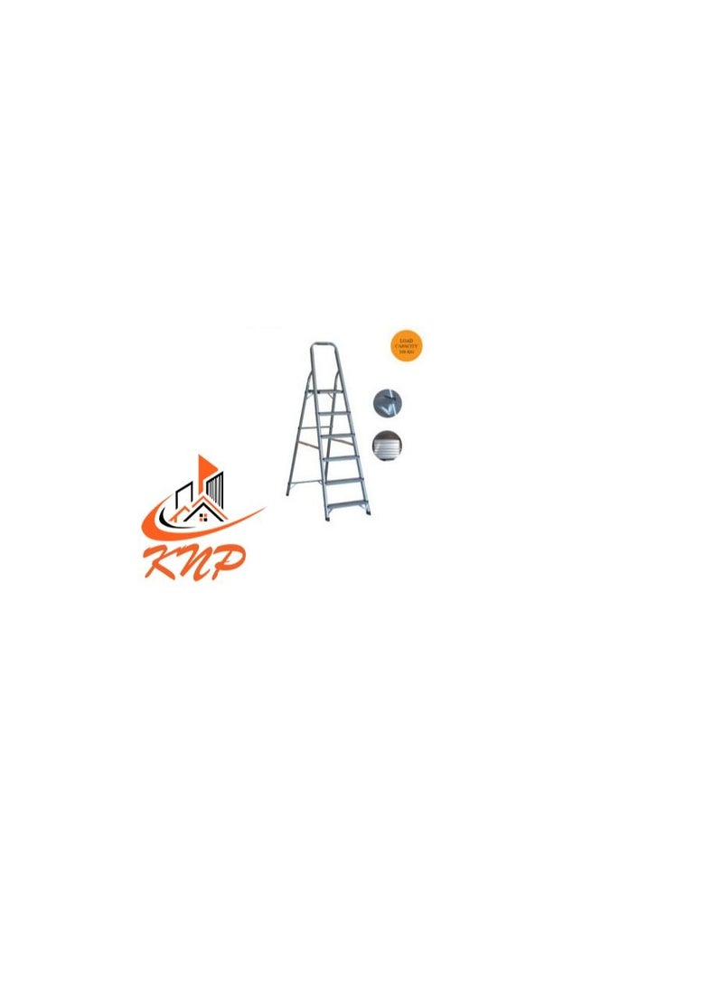 KNP KNP Light Duty Aluminum Ladder 5 Steps  - Image 2