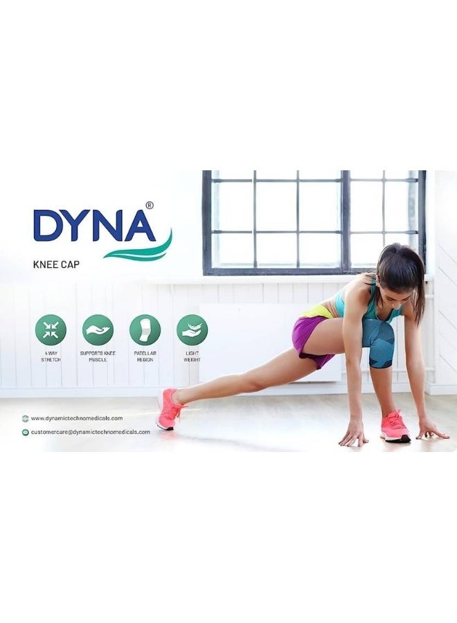 DYNA Dyna Premium Knee Cap Knee Support  (Blue)  - Image 2