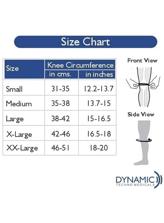 DYNA Dyna Premium Knee Cap Knee Support  (Blue)  - Image 3