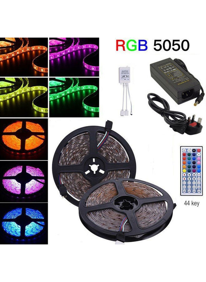 إسكدنيا شريط بمصباح LED مع جهاز تحكم عن بُعد متعدد الألوان - Image 4