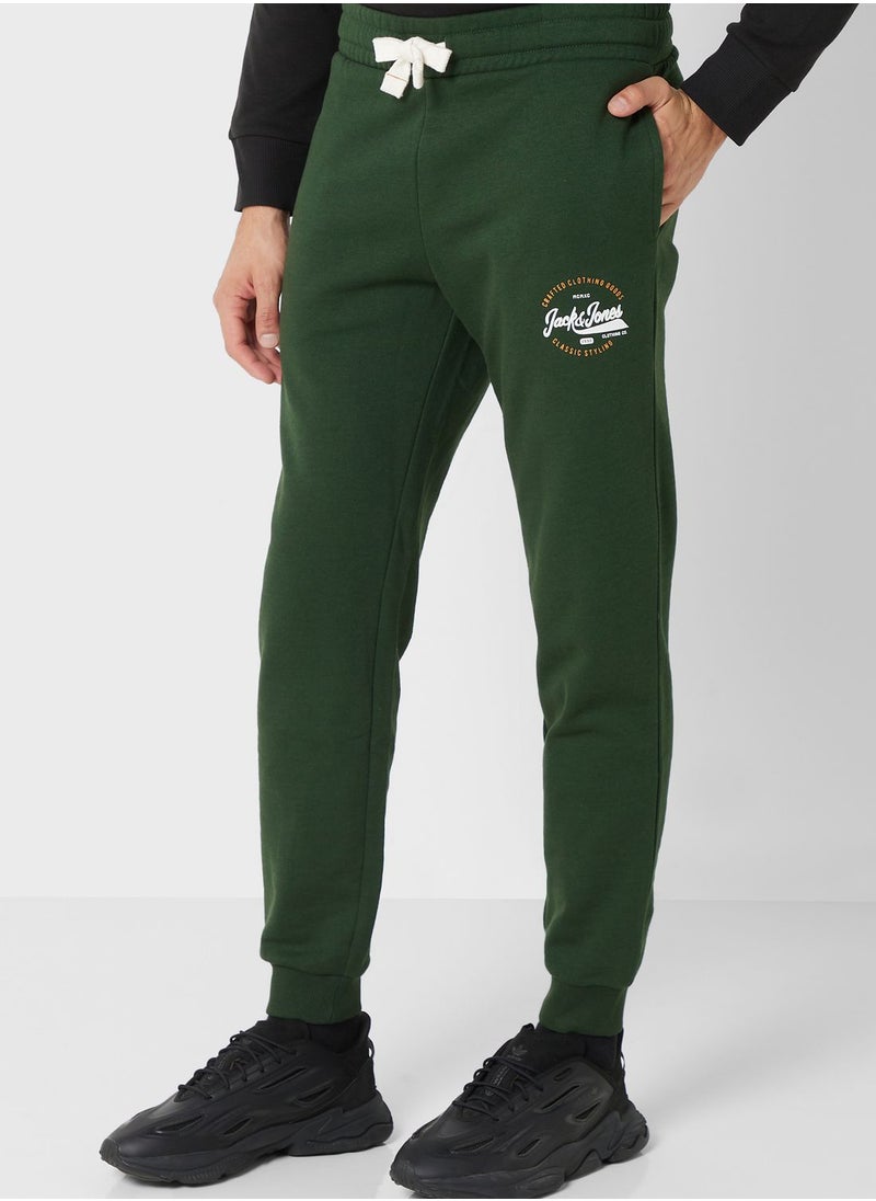 JACK & JONES - Logo Drawstring Sweatpants - Image 1