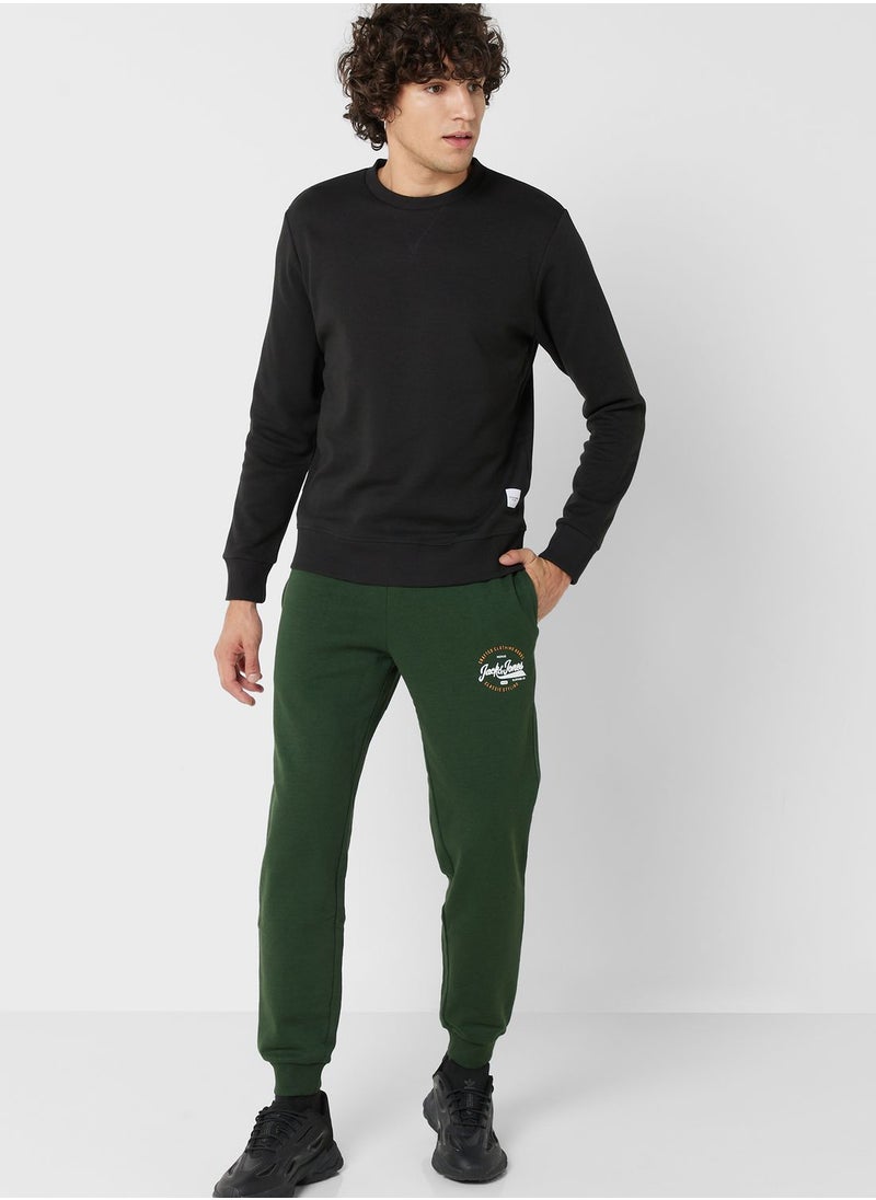 JACK & JONES - Logo Drawstring Sweatpants - Image 1