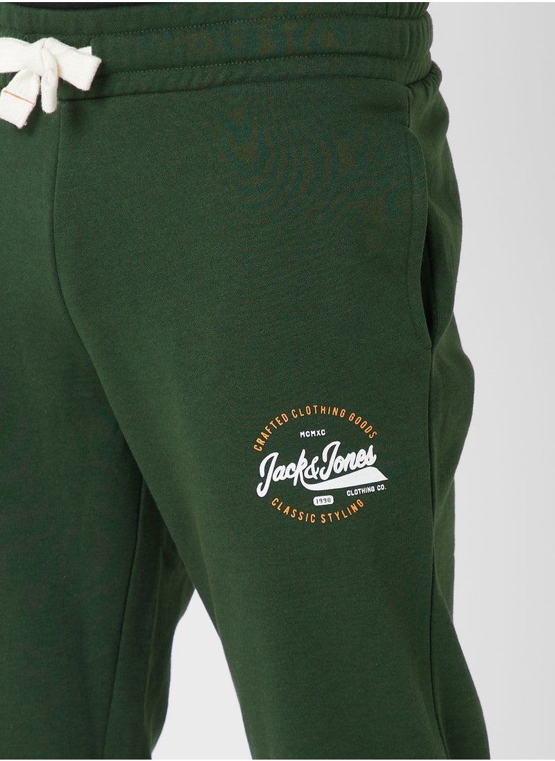 JACK & JONES - Logo Drawstring Sweatpants - Image 1