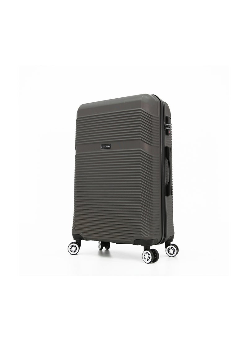 GIORDANO - Hardside Luggage Trolley Bag 3 Pieces Set,Grey (S-20",M-24",L-28") - Image 1