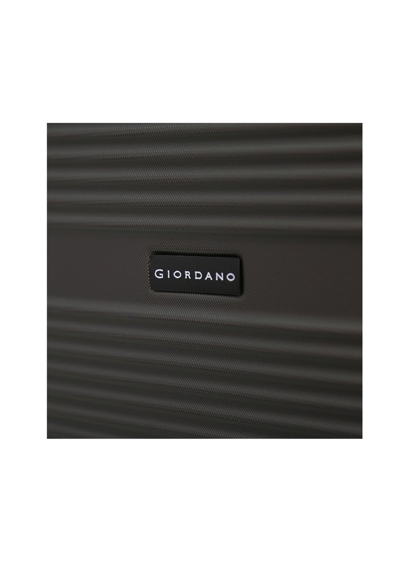 GIORDANO - Hardside Luggage Trolley Bag 3 Pieces Set,Grey (S-20",M-24",L-28") - Image 1