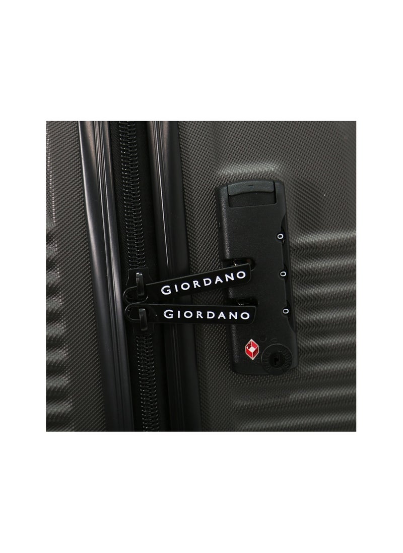 GIORDANO - Hardside Luggage Trolley Bag 3 Pieces Set,Grey (S-20",M-24",L-28") - Image 1