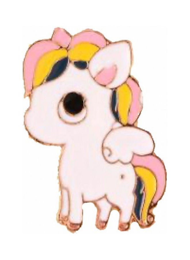 NIBEMINENT Cute Carton Horse Design Brooch - Image 2