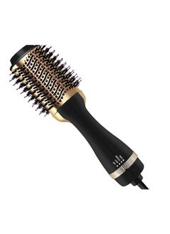 General Hair Dryer Brush Hot Air One-Step Hair Dryer Styler & Straightener Ladies | Ladies Hair Dryer & Straightener | Ladies One-Step Styler, 1000 Watts, Black  - Image 1
