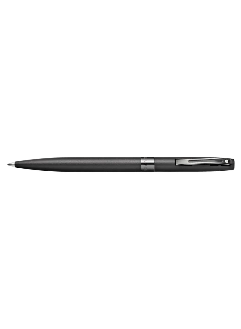 SHEAFFER Sheaffer® REMINDER 9017 Matte Black Ballpoint Pen With Black PVD Trim