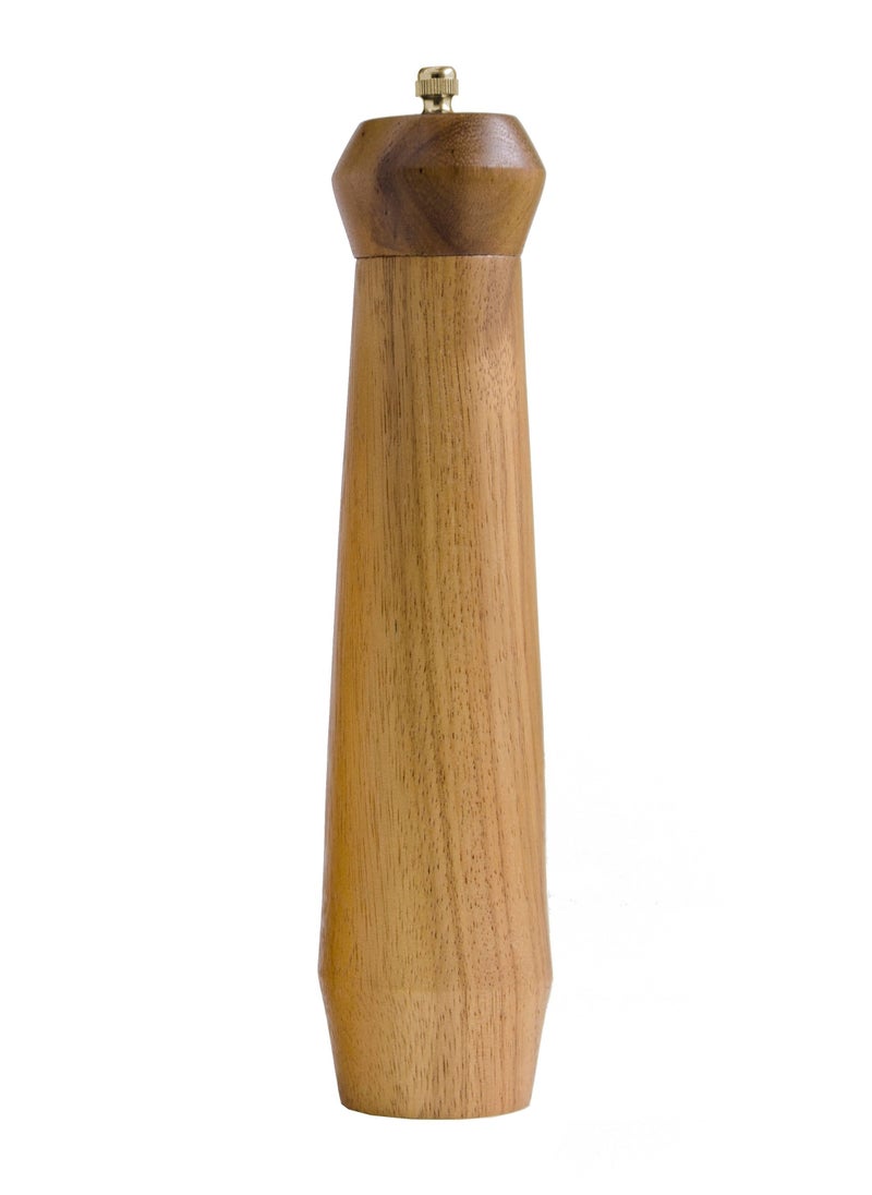 Wooden Pepper Grinder with Golden Knob 10inch - pzsku/Z2C211B67F0F2488A8727Z/45/_/1692026499/1da8d352-a3dc-4a35-a11e-bc55e707f59b