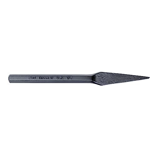 Mayhew Tools 10500 Half Round Nose Chisel, 1/8", Black Oxide Finish - Image 5