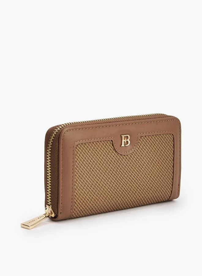 Flora Bella By Shoexpress Flora Bella Textured Zip-Around Wallet