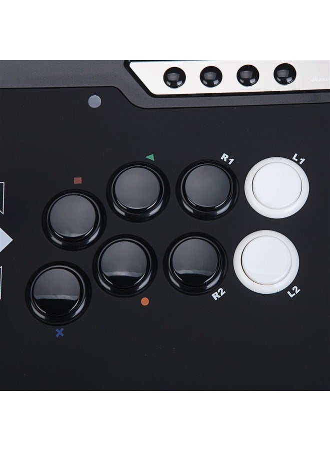 Qanba Q4-qs Retro Arcade Version Game Joystick Square And Round Dual-use Three-and Key Supports Ps3, Computer, Pc, Switch Fighting 97 Steam Street Fighter 6 Iron Fist 8 - Image 4