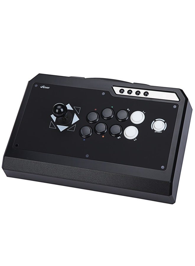Qanba Q4-qs Retro Arcade Version Game Joystick Square And Round Dual-use Three-and Key Supports Ps3, Computer, Pc, Switch Fighting 97 Steam Street Fighter 6 Iron Fist 8 - Image 2