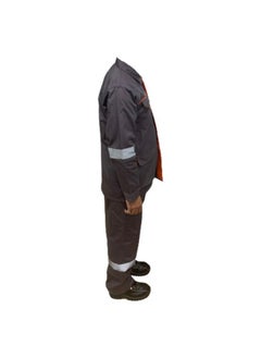 POWER Power European Jacket and Pant Suit Workwear | Durable Workwear for Professional and Industrial Use | Grey | Size-L  - Image 4