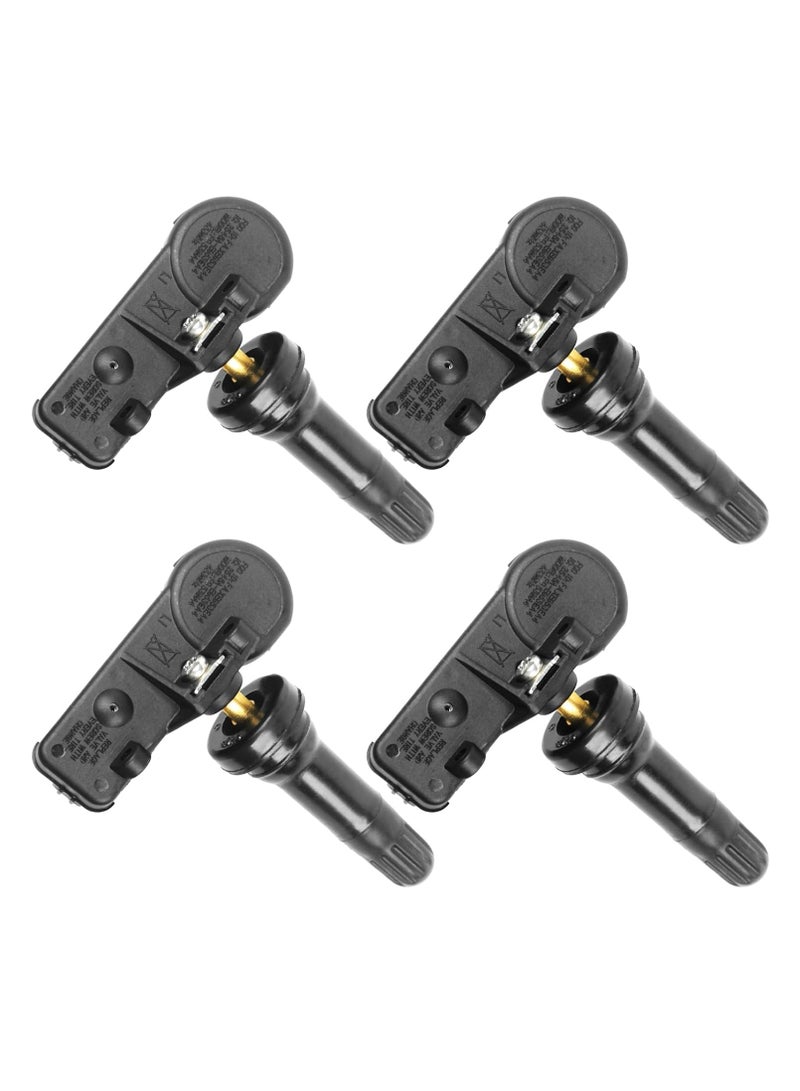 ستارويل جهاز استشعار ضغط الهواء في الإطارات TPMS بتردد 433MHz متوافق مع 56029398AB، مناسب لجيب غراند شيروكي ورانجلر 2011-2015، متوافق مع دودج تشالنجر وتشارج، مناسب لكرزلر/فيات/رام 1500 و2500 و3500، متوافق مع 68241067AB (4 قطع)  - Image 1