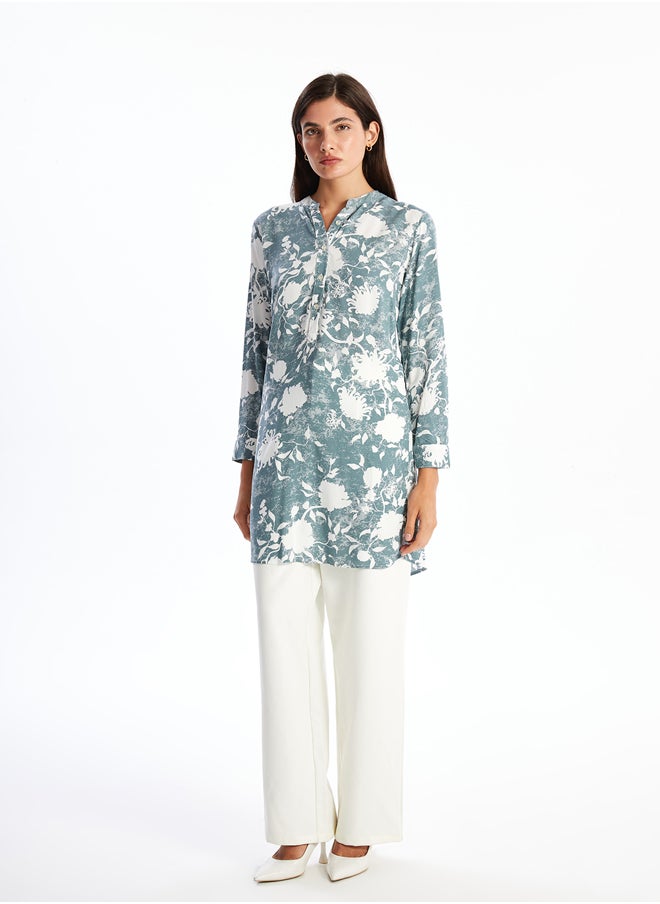 LC WAIKIKI Crazy Collar Patterned Women's Tunic  - Image 2