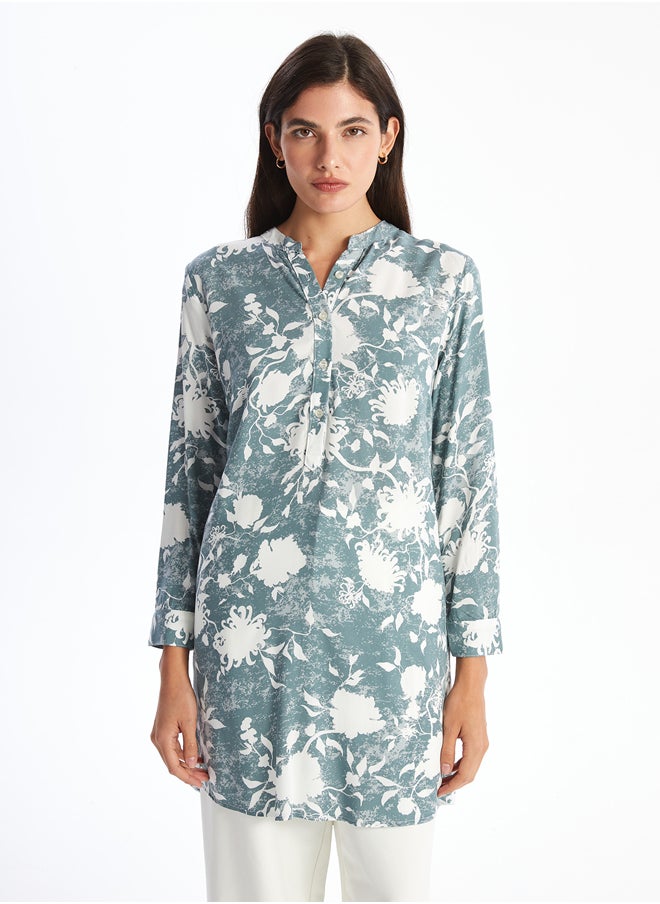 LC WAIKIKI Crazy Collar Patterned Women's Tunic  - Image 1