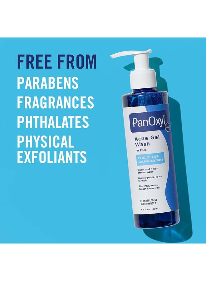 PanOxyl Acne Gel Wash for Face With 2% Salicylic Acid 192ml 192ml - Image 4