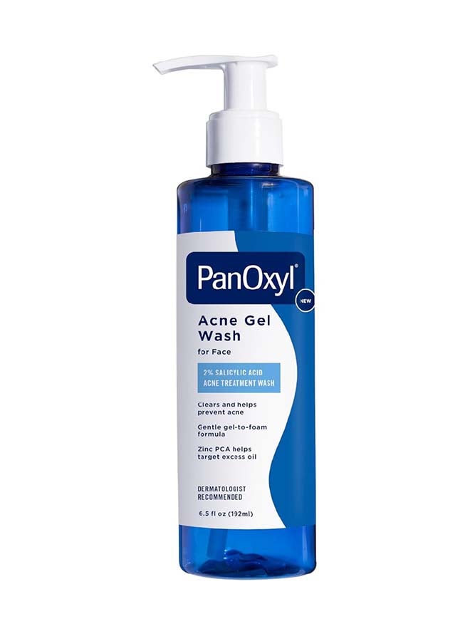 PanOxyl Acne Gel Wash for Face With 2% Salicylic Acid 192ml 192ml - Image 1