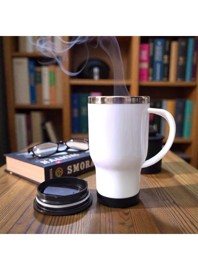 كريتر  الكوب المعزول من الستانلس ستيل - غطاء للسفر والمكتب والمنزل والاماكن الخارجية ، المثالي للمشروبات الباردة والساخنة - Image 1