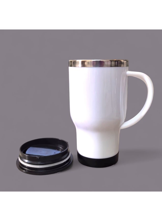 كريتر  الكوب المعزول من الستانلس ستيل - غطاء للسفر والمكتب والمنزل والاماكن الخارجية ، المثالي للمشروبات الباردة والساخنة - Image 3