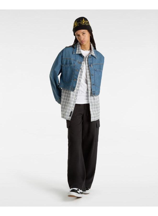 فانز جاكيت جينز قصير راينز - Image 4