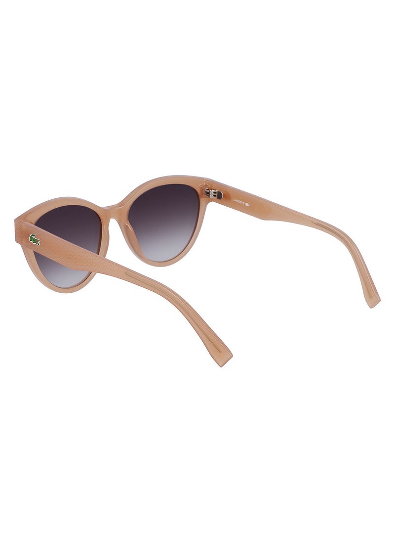 LACOSTE Full Rim Bio Injected Cat Eye Lacoste Suns L983S 5517 (272) Nude  - Image 3