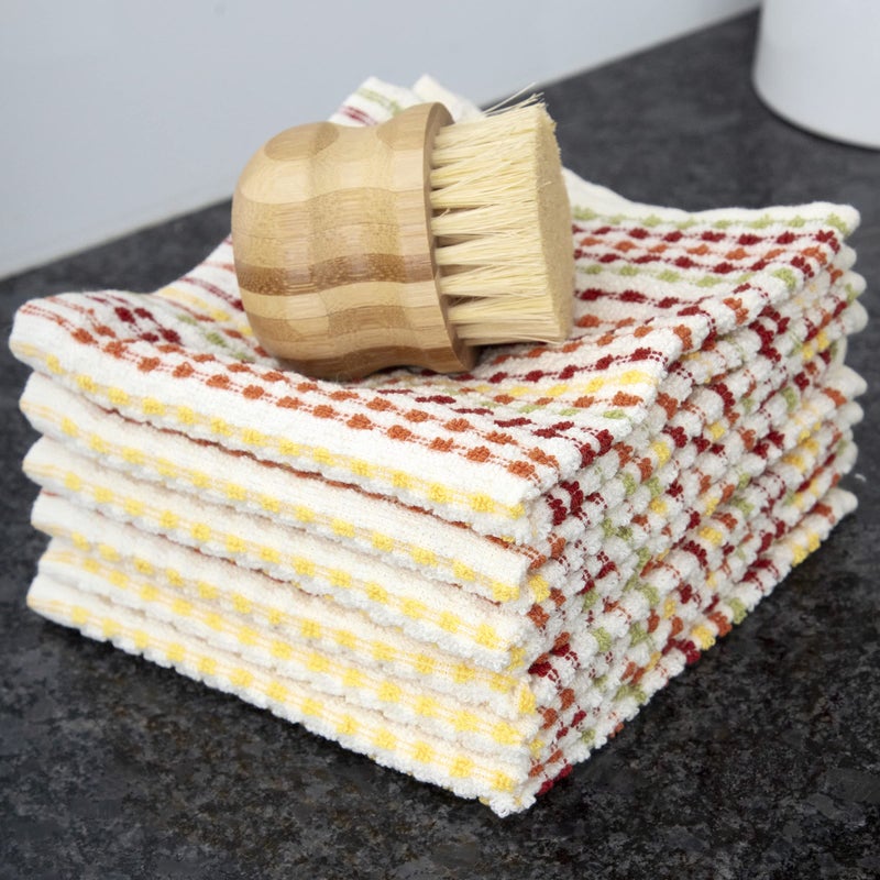 Ritz Pebble Bar Mop Cloth  Fall Color  6 Piece Set - Image 5