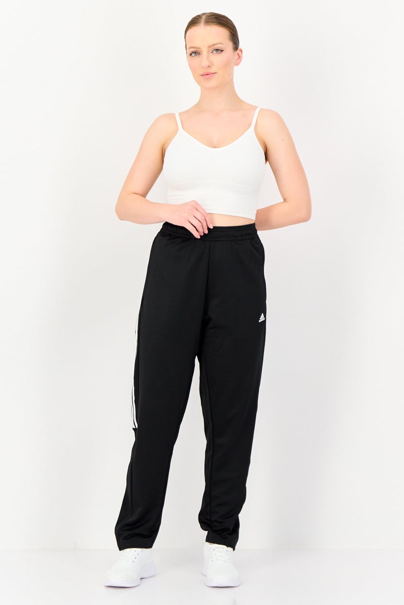 Adidas Women Sportswear Fit Brand Logo Outdoor Track Pants, Black - Image 4
